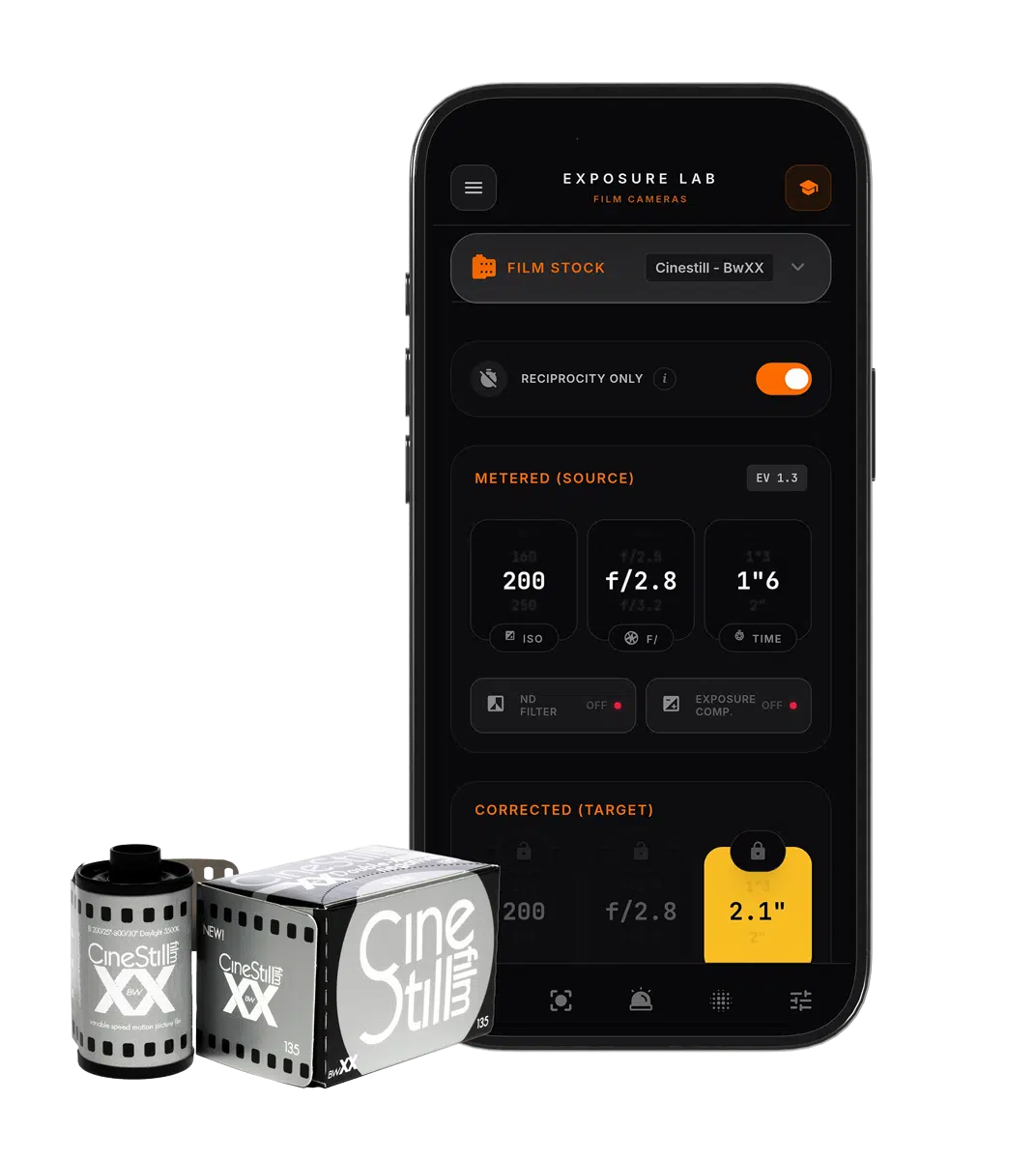 Reciprocity Only App UI